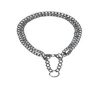 Trixie Collar de adiestramiento Semiahogador doble cromado Metal 40 cm