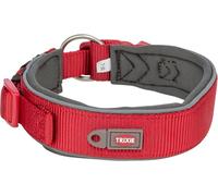 TRIXIE Collar, Extra Ancho L-XL 53-62 cm, 50 mm | Totalmente ajustable y suave acolchado de neopreno: ajuste cómodo y seguro para paseos relajados