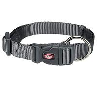 TRIXIE Collar, L-XL, 40-65 cm, 25 mm, Grafito, para Perros