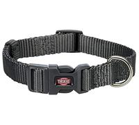 TRIXIE Collar, S, 25-40 cm, 15 mm, Grafito