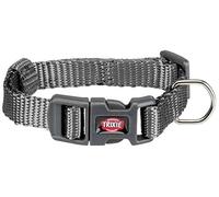 TRIXIE Collar, XXS-XS, 15-25 cm, 10 mm, Grafito