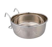 Bandeja de acero inoxidable con soporte para pájaros - Cantidad: 900 ml