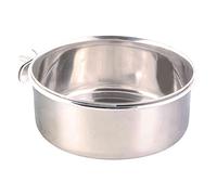 TRIXIE Comedero Acero Inox con Enganche para Pájaros