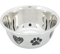 Trixie Comedero, Acero Inoxidable, 0.5 l/ø 13 cm