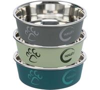 Cuenco de acero inoxidable revestido de plástico - Cantidad: 2000 ml