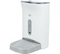 TRIXIE Práctico alimentador automático TX8 Smart 2.0, 4.5 l/24 × 38 × 19 cm, Blanco/Gris - 24344