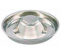 Trixie Comedero Cachorros, Acero Inoxidable, 1.4 l, Plata, 29 cm Dia, para Perros