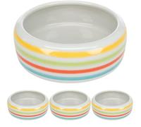 TRIXIE Comedero Cerámico para Pequeños Mamíferos (Paquete de 4)