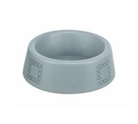TRIXIE Comedero de cerámica, 0,4 l/ø 16 cm, Gris/Azul