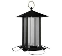Trixie Comedero para pájaros - Dispensador 1.000 ml, 20 cm, negro