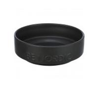 Trixie comedero perro cerámica be nordic negro