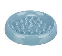 Trixie Comedero Slow Feed, 0,25 l/ø 18 cm, colores aleatorios (Blanco/Azul)