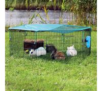 Trixie Corral para Jungtiere, Resistente a la Intemperie, 6x58x38cm, Incl. Red