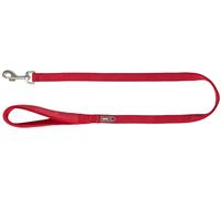 TRIXIE Correa Premium, Doble, L-XL, 1.00m/25mm, Rojo