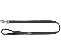 TRIXIE Correa Premium, Doble, XS, 1.20m/10mm, Negro, para Perros