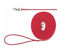 TRIXIE Correa Rastreo Cachorros Junior, 4 m, ø 4 mm, Rojo