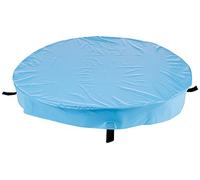 TRIXIE Cubierta Rectangular, azul petróleo/gris para la Piscina para Perro para Perros