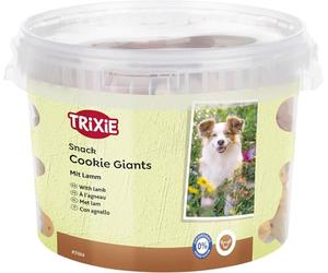 TRIXIE Cubo Snacks Galletas Gigantes, Cordero, ø7cm, 1.250 g, Perro