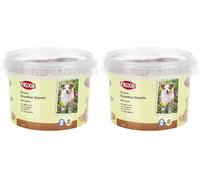 TRIXIE Cubo Snacks Galletas Gigantes, Cordero, ø7cm, 1.250 g, Perro (Paquete de 2)