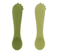 Trixie cucharas de silicona Mr. Dino 2 pack - ergonómico y suave