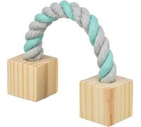 Corda com Cubos em Madeira