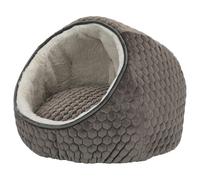 Trixie Cueva De Peluche Livia Taupe/Crema Para Perros Ø 45 X 33 Cm