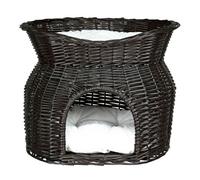 Trixie cueva dos posiciones de mimbre para gatos