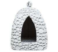 Trixie Cueva Mila Para Perros 32x42x32 CM Blanco-Gris, Lavable, Antideslizante