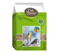 TRIXIE DELI NATURE Year Mix | Mixtura Premium para Aves Silvestres y Exóticas. 4 kg. Dieta Completa de Alta Energía para Todo el Año. Rica en Semillas.
