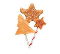 TRIXIE Denta Fun Chicken Star, Bulk, 9 cm, 30 g