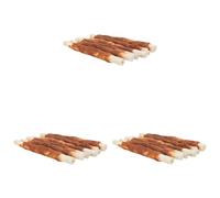 TRIXIE Denta Fun Rabbit Chewing Rolls para Perros (Paquete de 3)