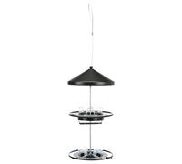 Trixie Dispensador de Pienzo 2 Pisos Resistente Intemperie Metal/Acrílico 36CM