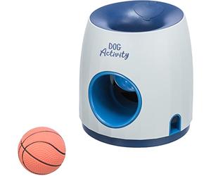 Trixie - Dog Activity Swapper, 17 × 18 cm, Juguete Interactivo para Perros, Dispensador Mecánico de Golosinas, Estimula la Mente y el Juego Activo