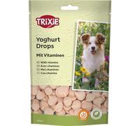 TRIXIE Drops Vitaminados, Yogur, 200 g, Perro | Sabroso aperitivo para todos los días: ideal para el yogur, vitaminas y gotas ricas en vitaminas