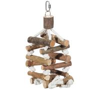 TRIXIE Escalera Pájaros, Natural Living, 34 cm, c/Gancho