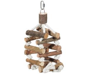 TRIXIE Escalera Pájaros, Natural Living, 34 cm, c/Gancho