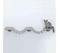 Trixie Escalera Para Gatos 150 X 30 Cm Montaje En Pared Madera Sisal Blanco