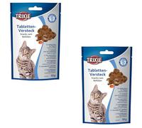 Trixie Escondite para pastillas para gatos | 50 g | Suplemento alimenticio para gatos | Facilita la administración de medicamentos | Abertura para pastillas | Fácil de moldear