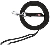 TRIXIE Exhibiciones y Entrenamiento - Correa de Rastreo, 10 m/20 mm, Negro