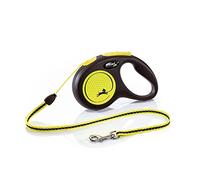 Flexi Correa Extensible Cordón New Classic Neón Reflect S (5 M)