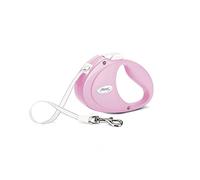 FLEXI Puppy, correa automática, para perro, rosa, 2m, cincha