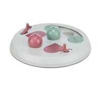 Trixie Flip Board Interactive Cat Toy Enriquecimiento de juguetes para gatos interiores Trata el juego interactivo de rompecabezas y estimulacin men