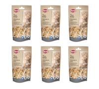 Trixie Freeze Dried Hígado de Cordero & Salmón | 6 x 25 g | Complemento alimenticio para Gatos | Snack liofilizado | Apto para alergias alimentarias | Sin aditivos