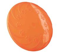 TRIXIE Frisbee de Caucho TPR para Perros, 160 g - Disco Volador Flexible de Alta Resistencia para Lanzamiento y Persecución, Suave con Dientes y Encías, Juguete Deportivo de Exterior