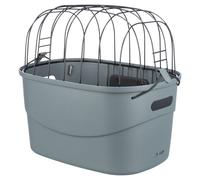 Trixie Front-Fahrradkorb Gris para Perros, Nuevo