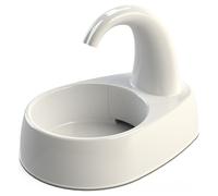 Trixie Fuente De Agua Curvada Blanca 2,5L Para Perros 25x24,5x35 Cm