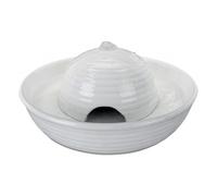 Trixie Fuente De Agua Vital Flow 0,8 L Para Gatos, Blanca, Cerámica, Higiénica