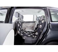 Trixie Funda Asiento Coche, 0.65x1.45 m, Negro/Beige