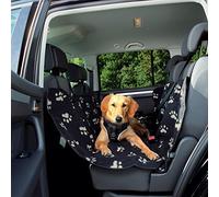 Trixie Funda Asiento Coche, 1.40x1.45 m, Negro/Beige