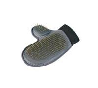 Trixie guante cuidado pelaje perro cerdas metálicas 18×24 cm